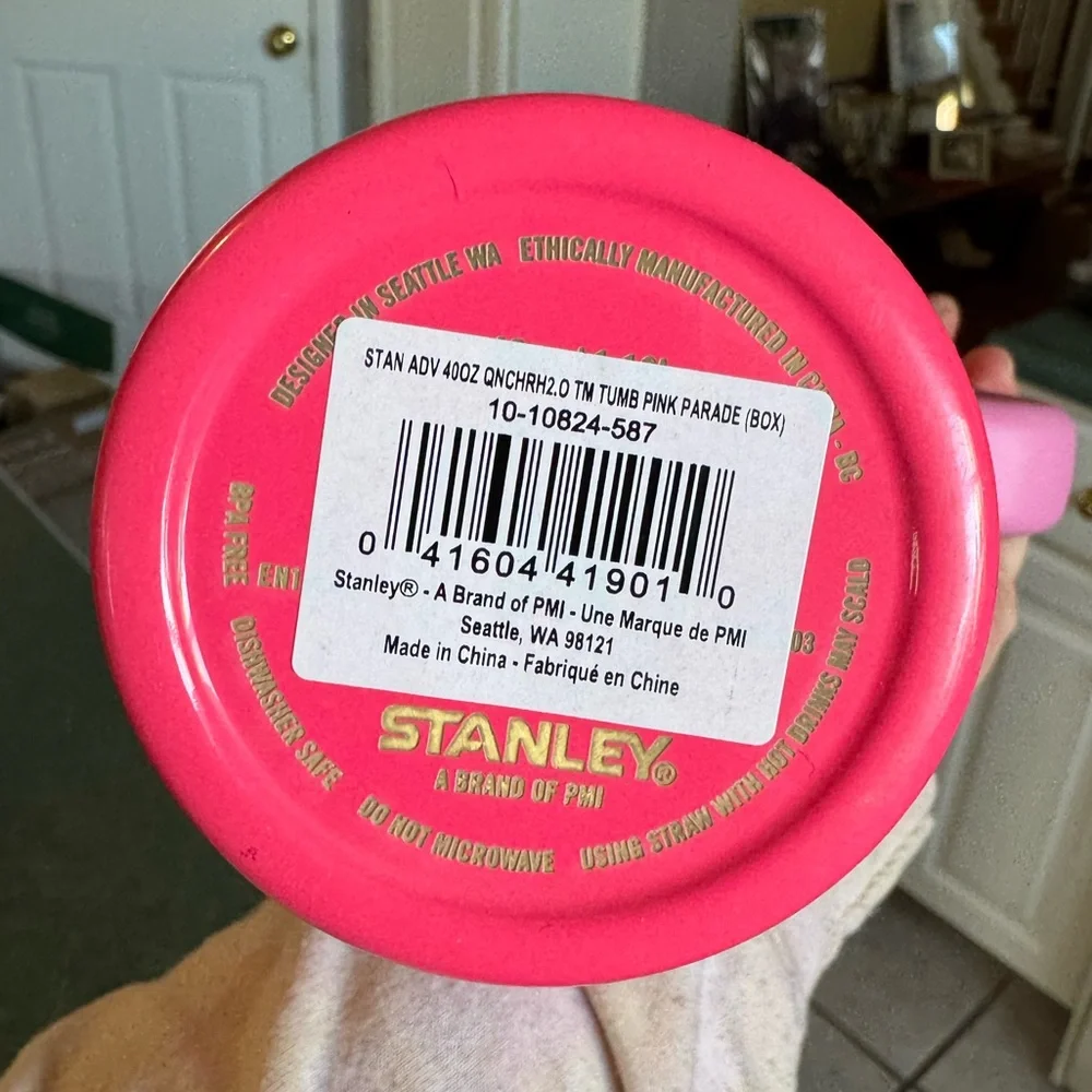 Stanley Quencher Tumbler 40oz Pink Parade Limited 2024 Release - Picture 5 of 7